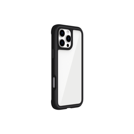 KZDOO Aviation Grade Aluminum Alloy Bumper Premium Case For iPhone 16 Pro Max Military Grade Drop Tested Up to 10ft - Black