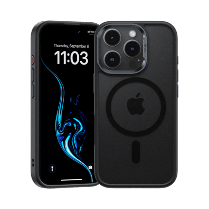 BENKS Mist Premium Protective Magsafe Phone Case For iPhone 16 Pro Max - Black