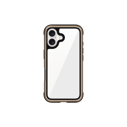 KZDOO Aviation Grade Aluminum Alloy Bumper Premium Case For iPhone 16 Military Grade Drop Tested Up to 10ft  - Desert Titanium