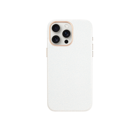 KZDOO Sparkle Premium Case For iPhone 15 Pro Max - White