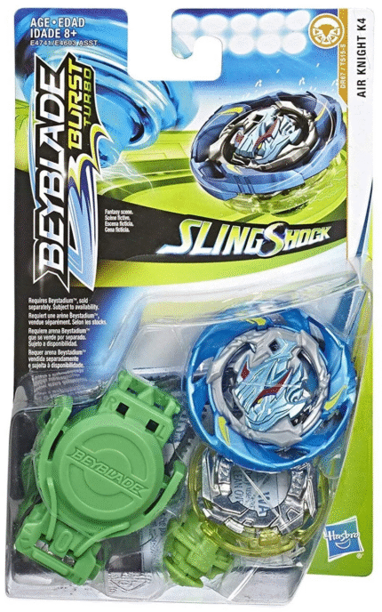 Original HASBRO Beyblade Air Knight K4. Burst Turbo SlingShock