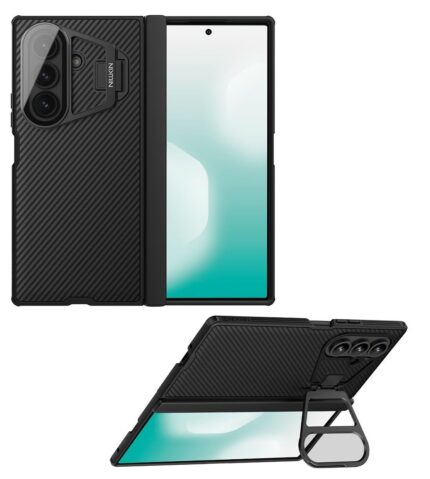 Nillkin Case For Samsung Galaxy Z Fold 7 CamShield CamProp Case With Transparent Camera Cover - Black